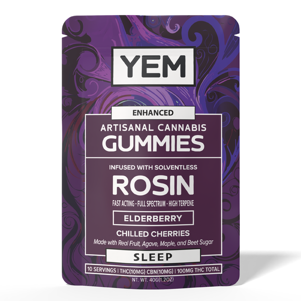 Elderberry x Chilled Cherries x CBN 10mg Gummies 10 Pack | YEM