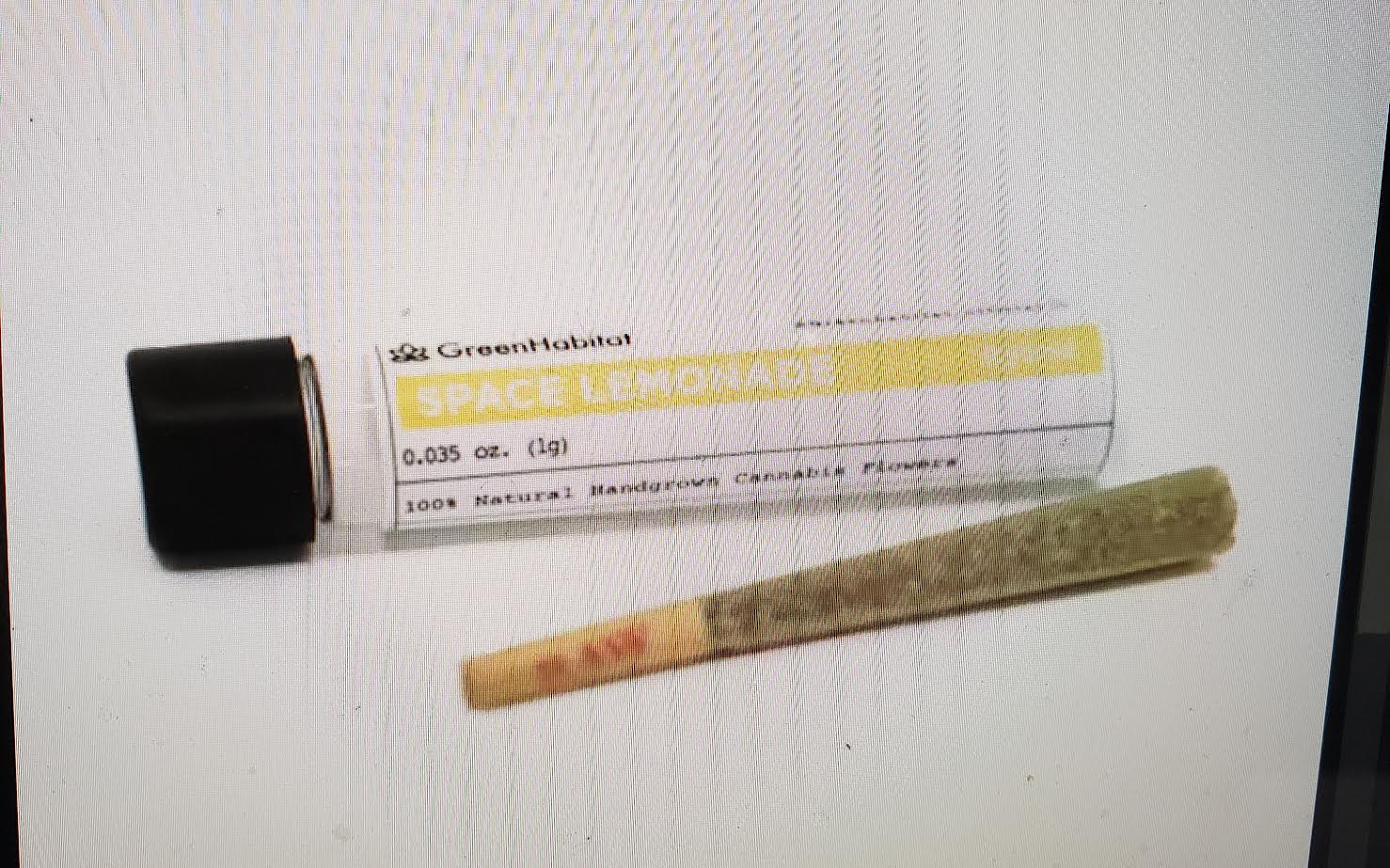 1g Space Lemonade Preroll - Habitat