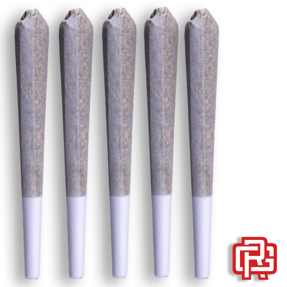 Nectarine Jelly x Pink Passion Fruit Pre-Rolls | 0.75g 5pk (Wax-Infused)