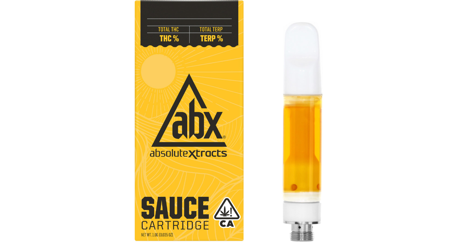 ABX Glazed Apricot Sauce Cartridge 1g San Diego, Vista & Imperial