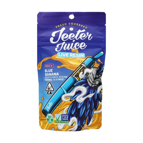 Jeeter Juice Blue Banana .5G LR Straw Disposable