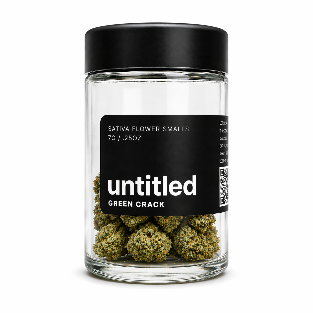 Untitled | Green Crack | 7G Smalls
