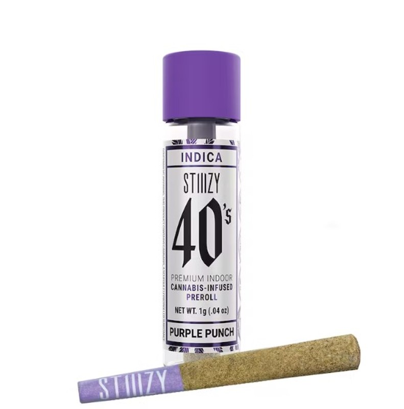 STIIIZY - 40's Preroll - Purple Punch - 1 Gram