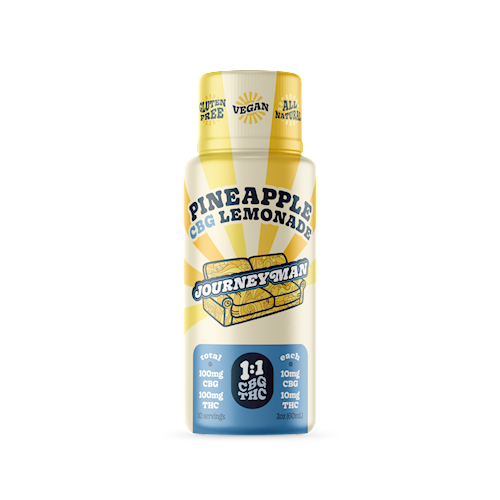 Journeyman | CBG Pineapple Lemonade | DOH | 100mg THC 100mg CBG