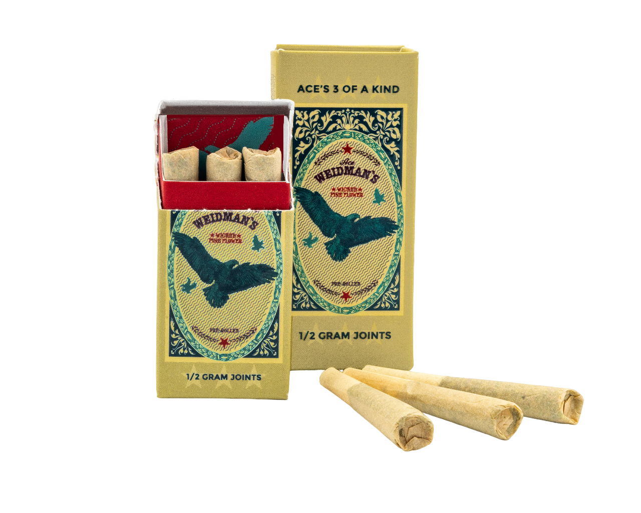 Garlic Mints Pre-Roll 3pk | Ace Weidman's | 1.5g