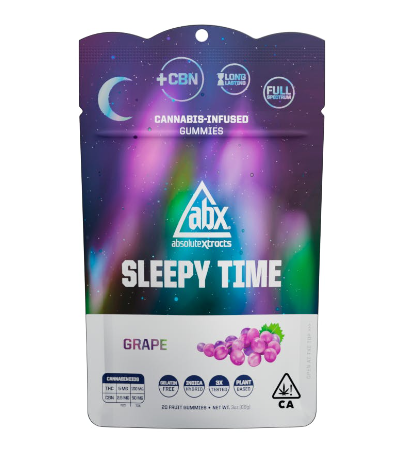 ABX - Edible: Sleepy Time Grape (Gummies) - 100mg