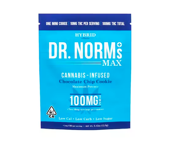 Edible: Chocolate Chip MAX (Single Cookie) - 100mg