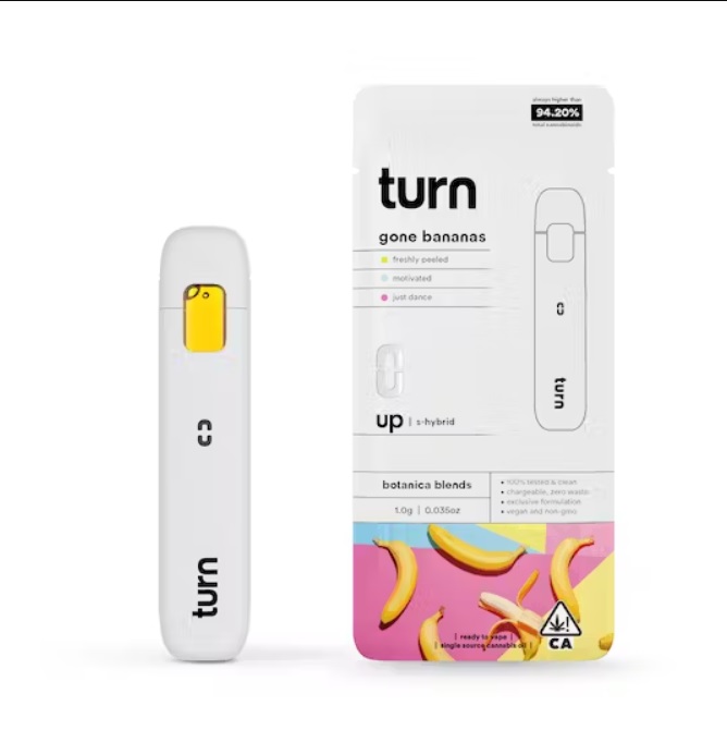 Turn - Gone Bananas Turn Up Disposable 1g