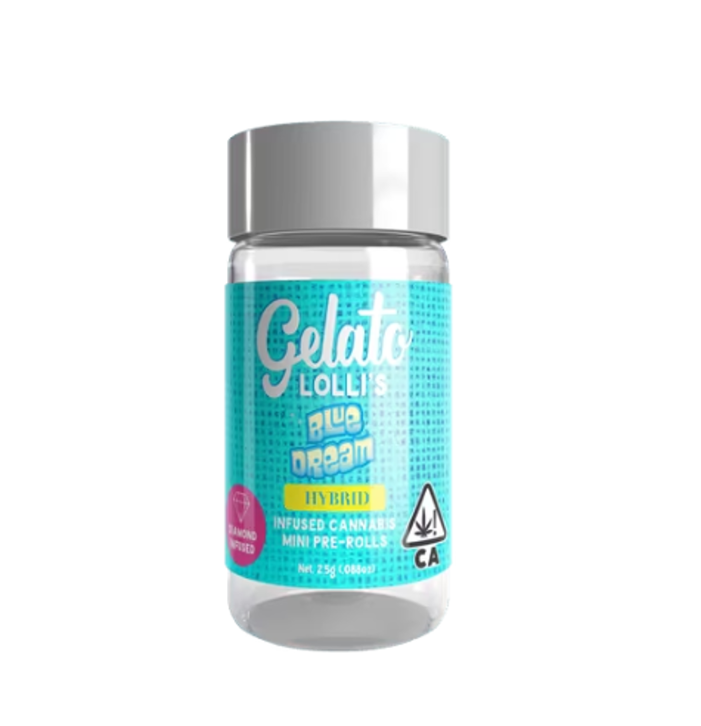 Gelato - Lolli's - Blue Dream - Infused (5pk) - 3.0 Grams