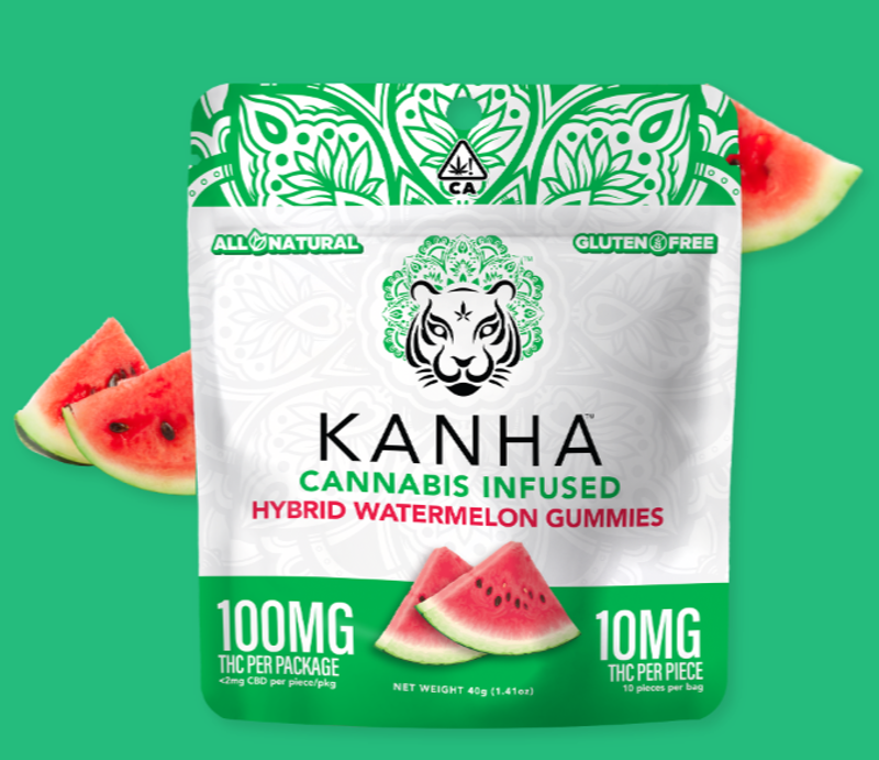 Kanha - Classic - Hybrid Watermelon 100mg- THC Gummy