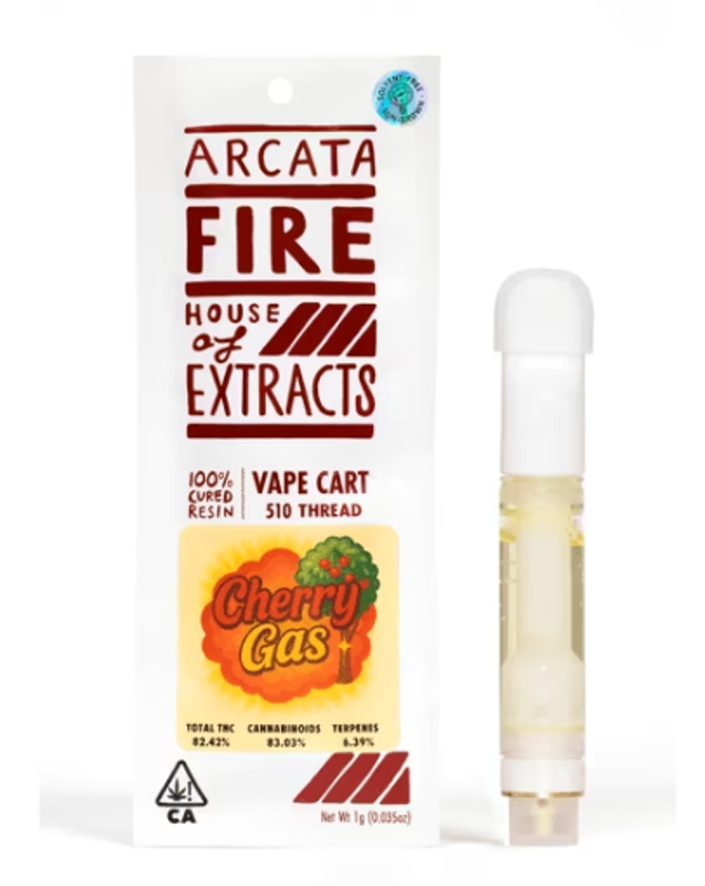 Arcadta Fire - Cherry Gas - Cured Resin - 1 Gram
