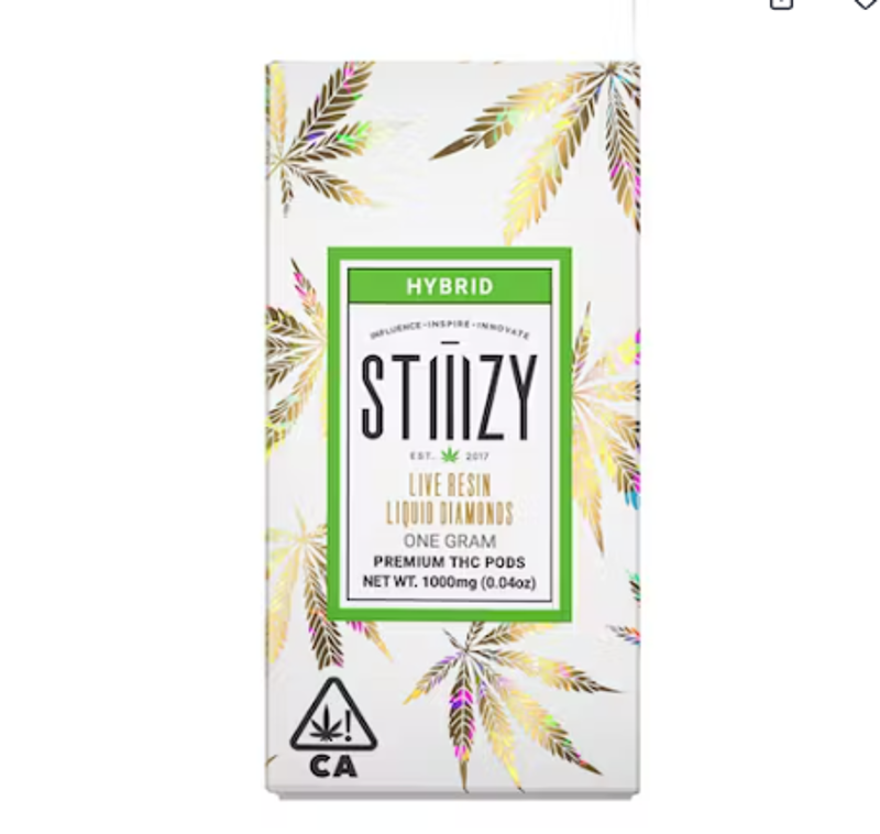 STIIIZY - Lemon Cherry Gelato - Live Resin Liquid Diamonds - 1 Gram