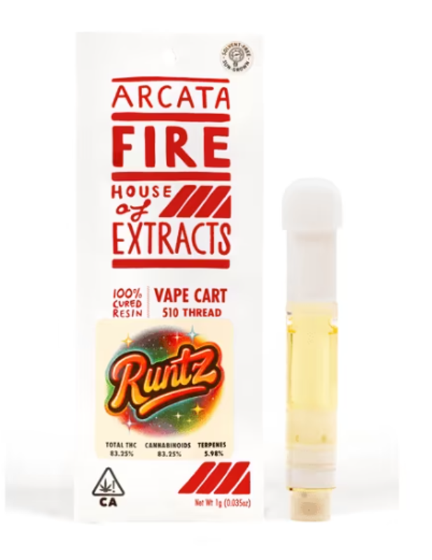 Arcadta Fire - Runtz - Cured Resin - 1 Gram