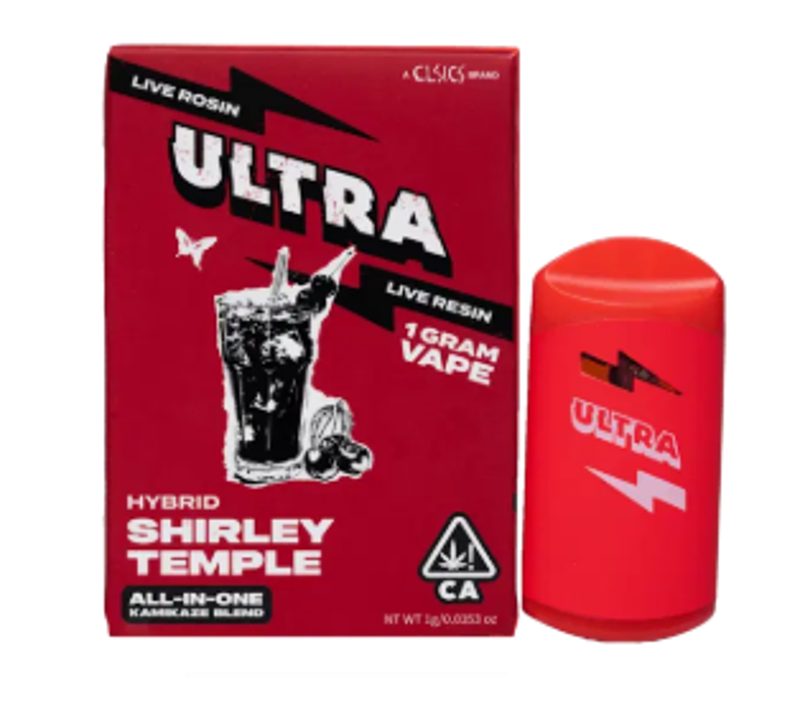 Ultra - Shirley Temple - All In One - Live Rosin and Live Resin - 1 Gram