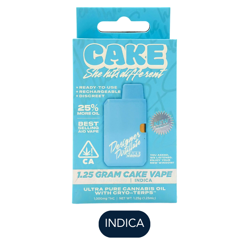 Cake - Distillate - Blueberry Bliss - RTU - 1.25g