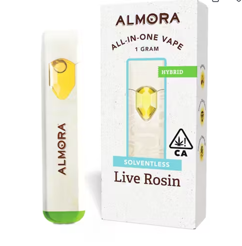 Almora - Bubba Burst - Solventless - Disposable - 1 Gram