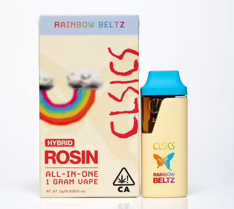 CLSICS - Rainbow Beltz - All In One - Live Rosin - 1 Gram