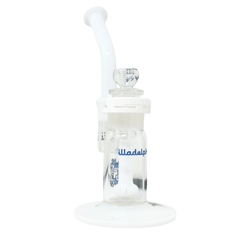 Illadelph Glass - Bubbler Bong Set Blue
