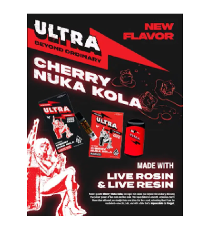 Ultra - Cherry Nuka Kola - All In One - Live Rosin and Live Resin - 1 Gram