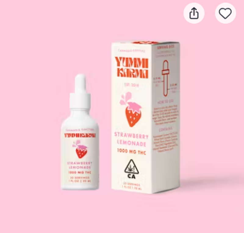 Yummi Karma - Strawberry Lemonade - 1000mg THC