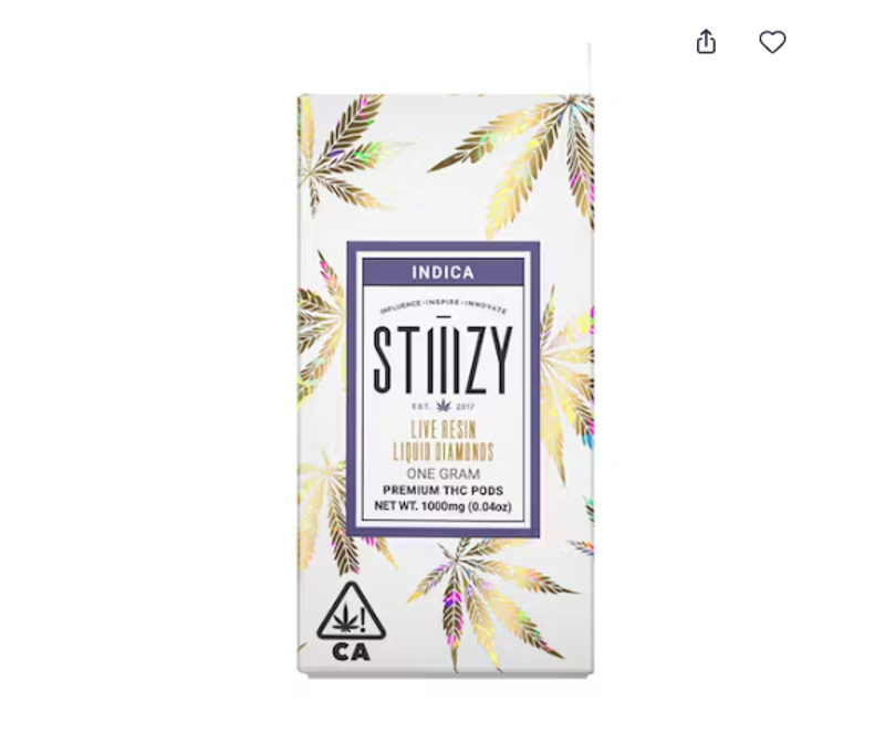 STIIIZY - Tahoe OG - Live Resin Liquid Diamonds - 1 Gram