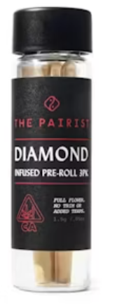 The Pairist Infused 3pk Prerolls 1.5g Glitter Bomb