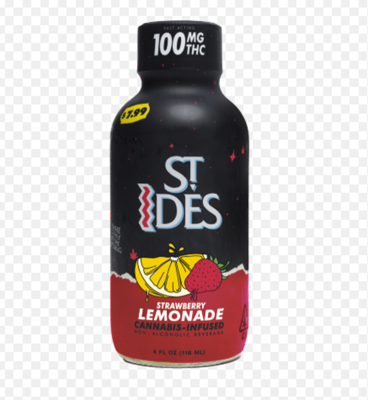 ST. IDES - Strawberry Lemonade - 4OZ Shot - 100MG