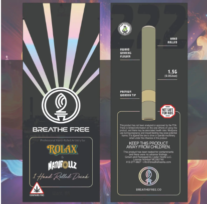 Red Taffi Handroll By Rolax Preroll | 1.5g