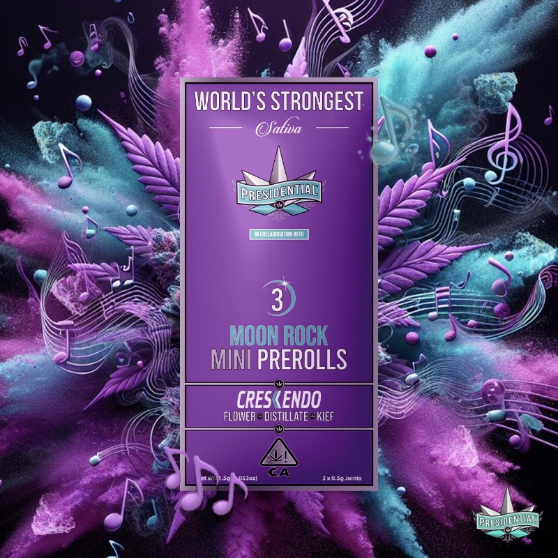 Presidential - Crescendo - Pee-Wee Infused Mini Prerolls- 1.5 Grams