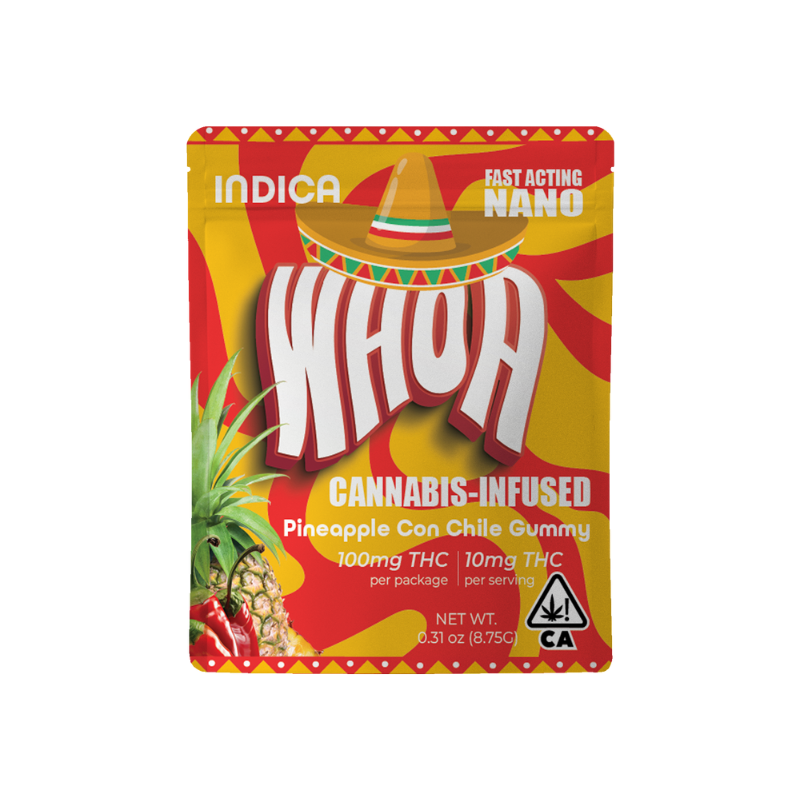 WHOA - Pineapple Con Chile - Gummy Bite - 100mg