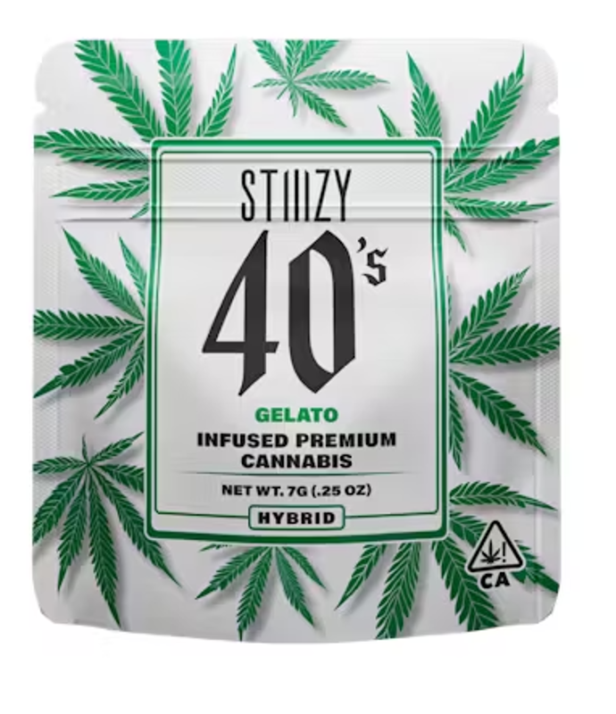 STIIIZY - Infused 40's Gelato - 7g