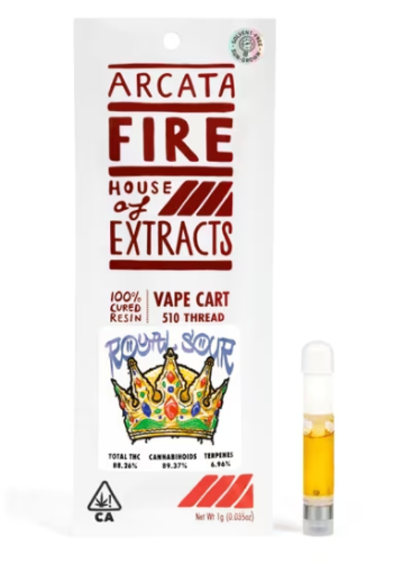 Arcadta Fire - Royal Sour - Cured Resin - 1 Gram
