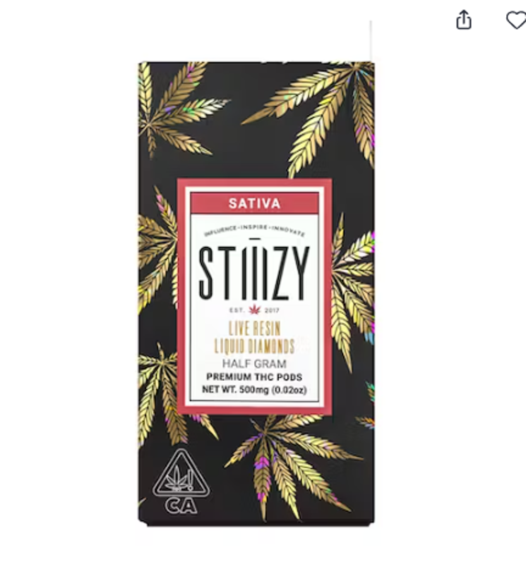 STIIIZY - Purple Haze - Live Resin Liquid Diamonds - 1/2 Gram