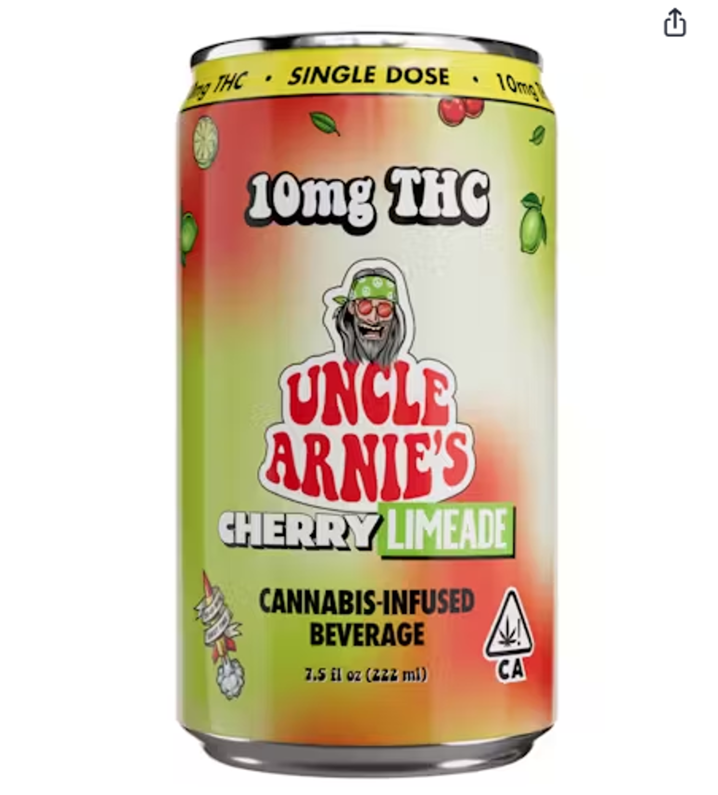 Uncle Arnie's - Cherry Limeade - 7.5 OZ - 10MG - Single Dose