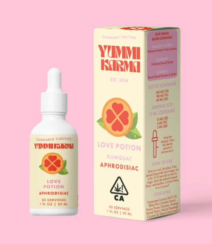 Yummi Karma - Love Potion - Kumquat - 6:3:1 - CBD/THC/CBG