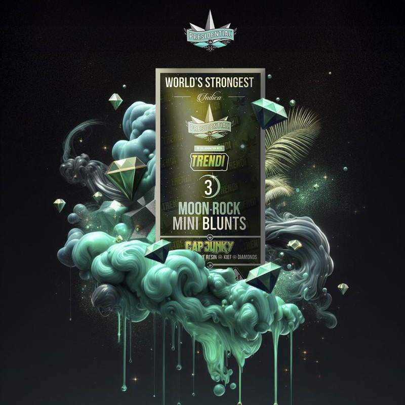 Presidential - Cap Junky - Pee-Wee Infused Mini Blunts - 2.1 Grams
