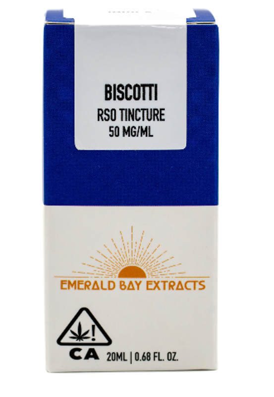 Emerald Bay - Biscotti Tincture - 20ml - 1000mg 