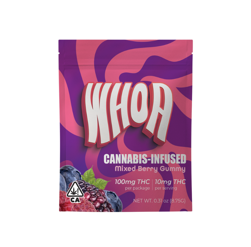 WHOA - Mixed Berry - Gummy Bite - 100mg