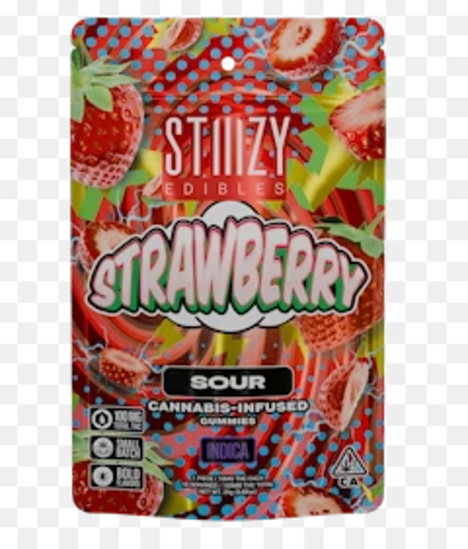 STIIIZY - Sour Strawberry - 100mg