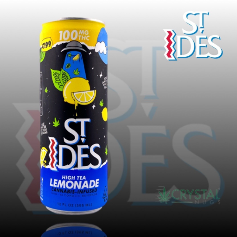 ST. IDES - Lemonade Tea - 12OZ HIGH TEA - 100MG