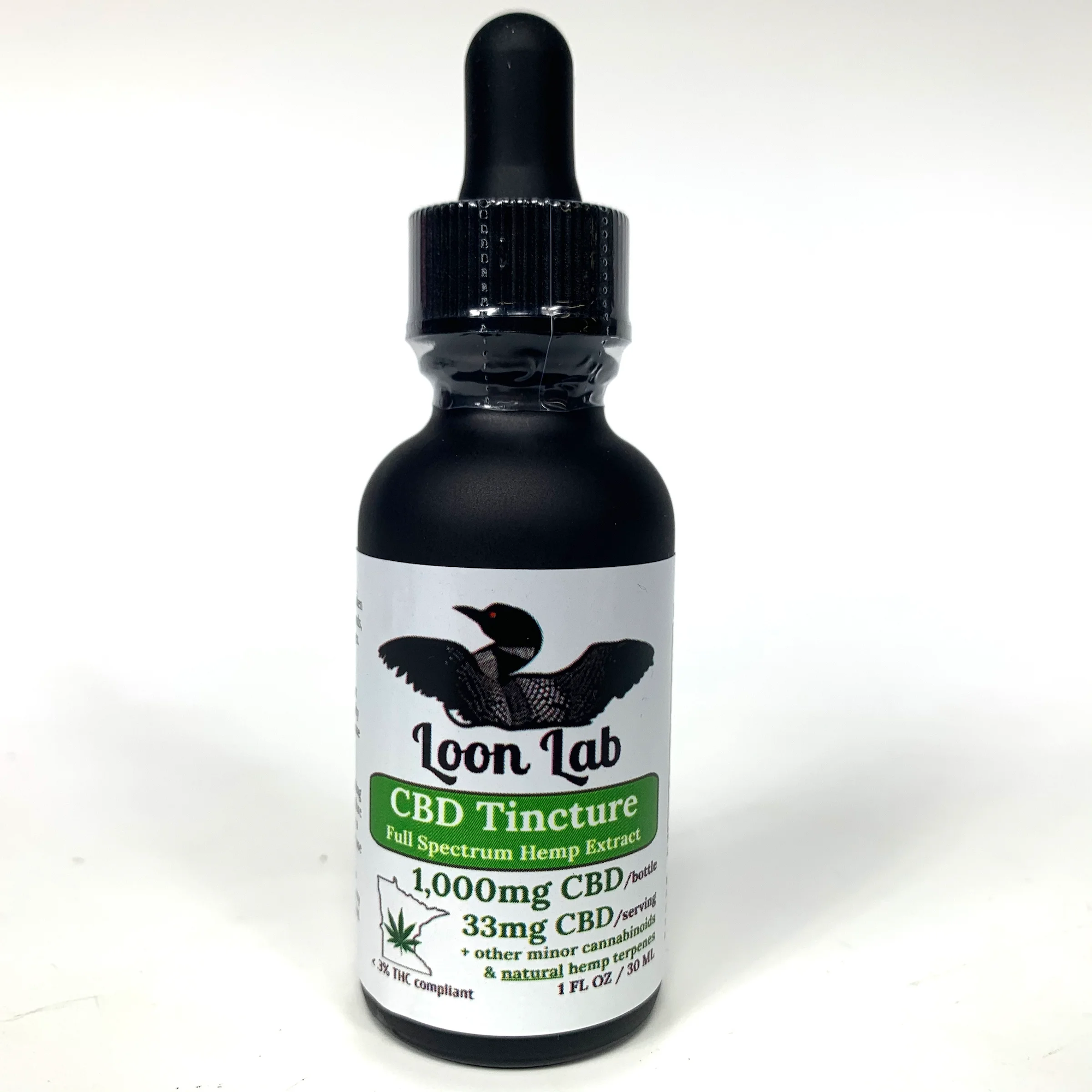 Loon Labs | Full Spectrum Tincture | 1000mg CBD