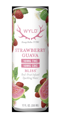 Wyld | Strawberry Guava | 10mg THC 10mg CBC Beverage