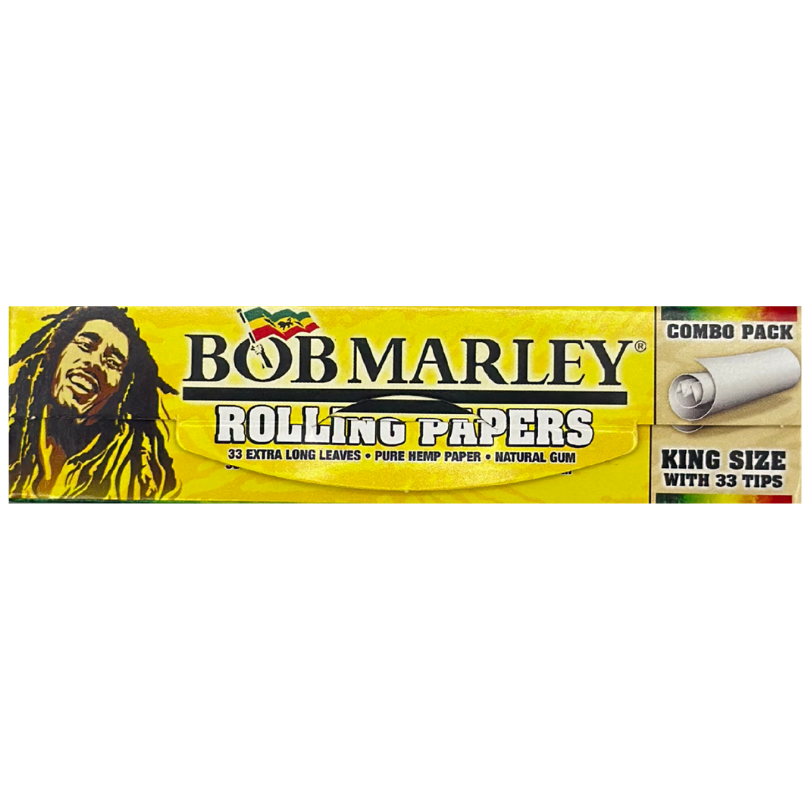 Bob Marley Papers - King Size Slim Organic Papers 33ct - Accessories
