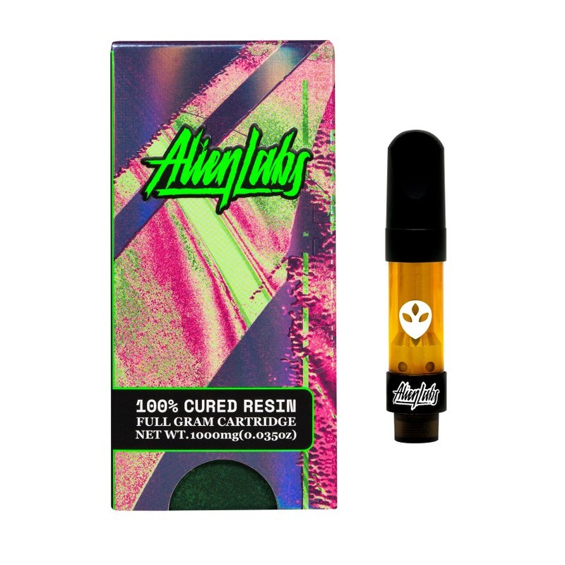 Alien Labs Creme De Menthe (H) Cured Resin Cart 1g