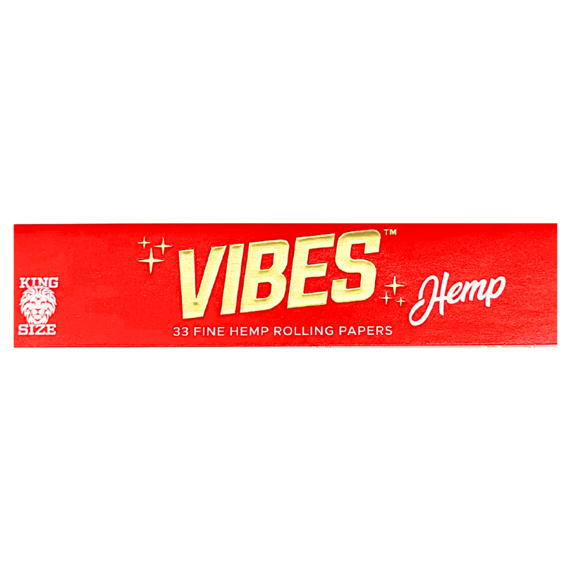 Vibes - King Size Papers Hemp 50ct - Accessories