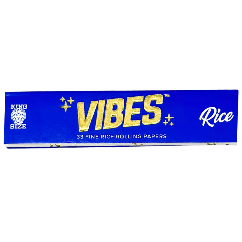 Vibes - King Size Papers Rice 50ct - Accessories