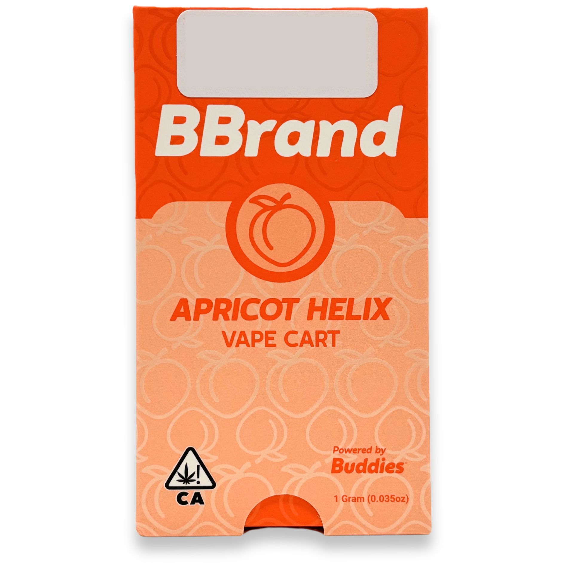 Buddies - Bbrand - Apricot Helix - Vape Cart - 1.0g