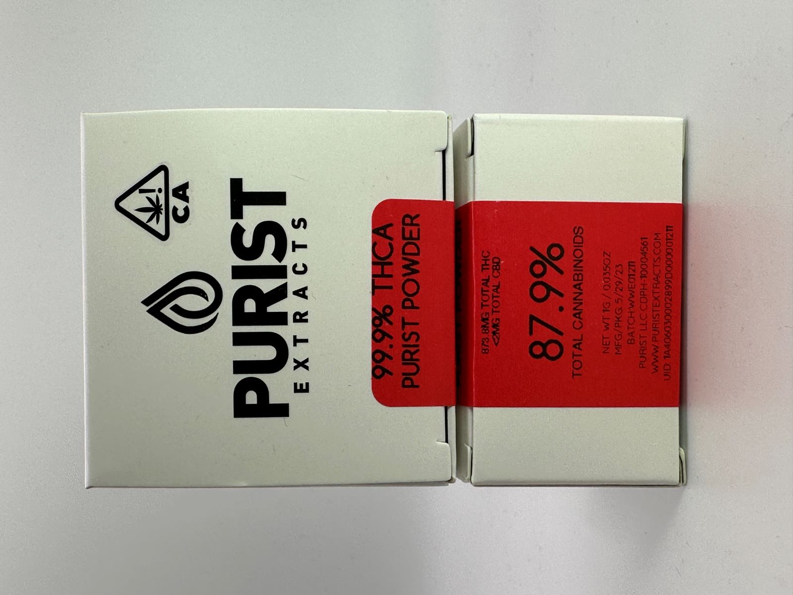 Purist 1g THCa Purist Powder