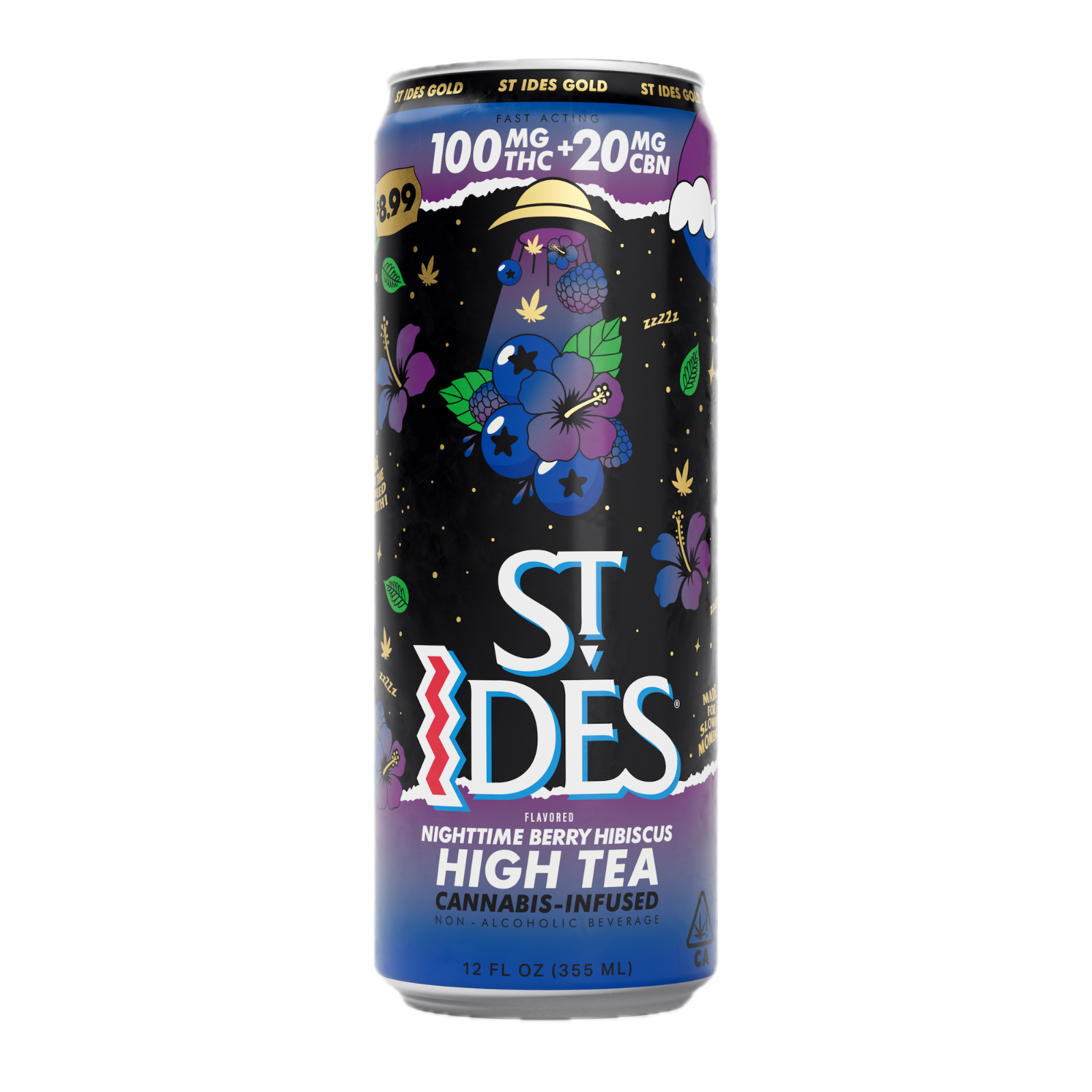 Nighttime Berry Hibiscus | 5:1 THC:CBN | 100mg