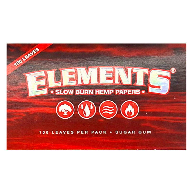 Element - Red Single Wide Double Papers - 100ct - Accessories